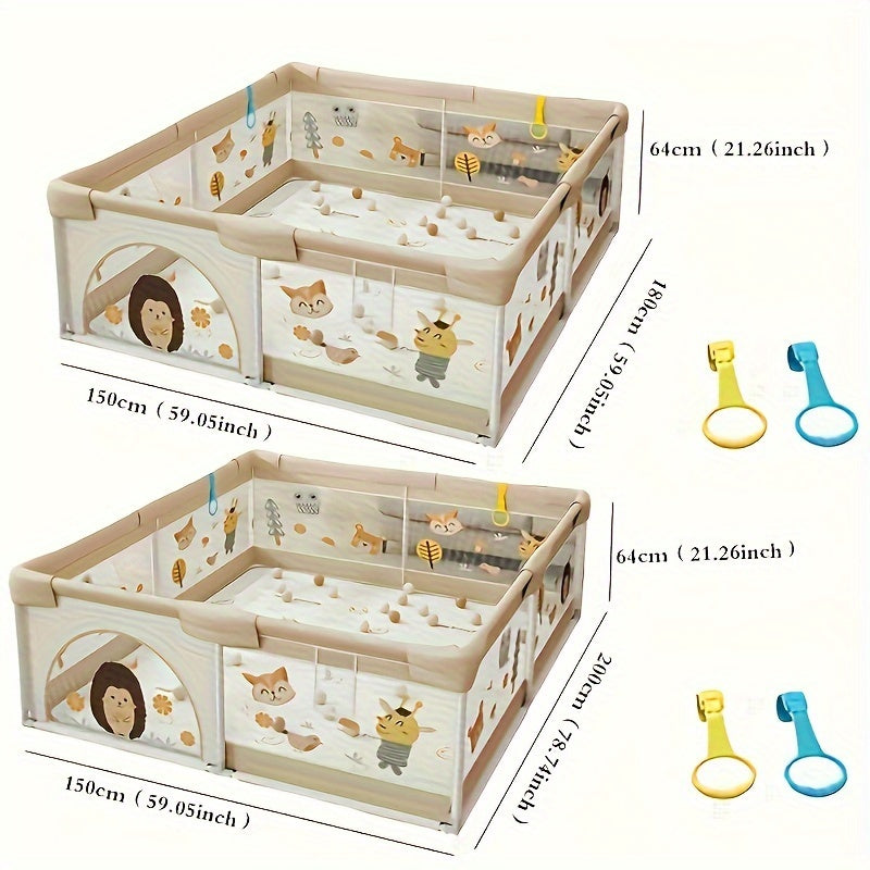 Caja de juegos interactiva para bebés: para un juego seguro y creativo