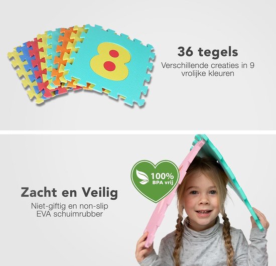 KidPuzzle - XL podloga za slaganje brojeva i abecede
