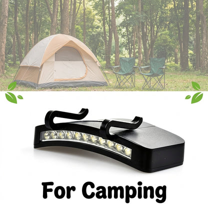 LED-Kappenleuchte mit 11 LEDs und Clip