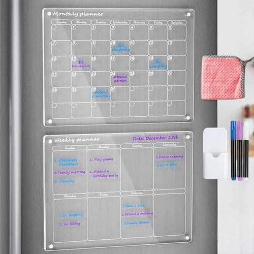 SmartSchedule – Magnetni kalendar i planer za hladnjak