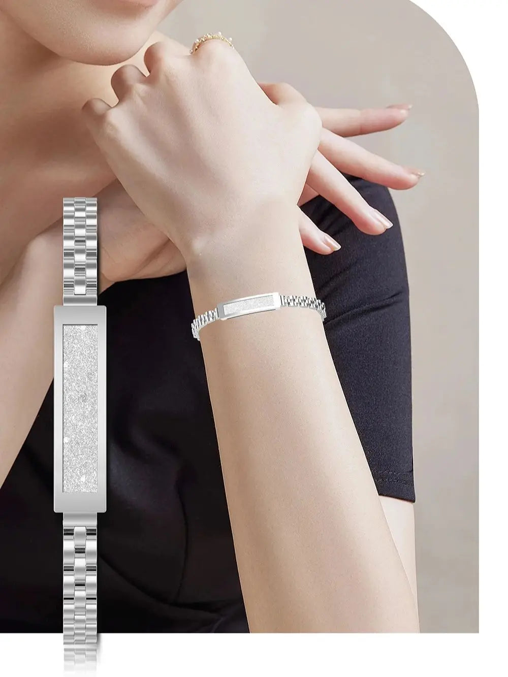 Damen Smart-Armband mit Fitness-Tracking