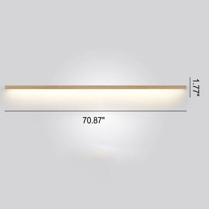 Minimalistička drvena zidna lampa – Atmosfersko osvjetljenje za svaki prostor