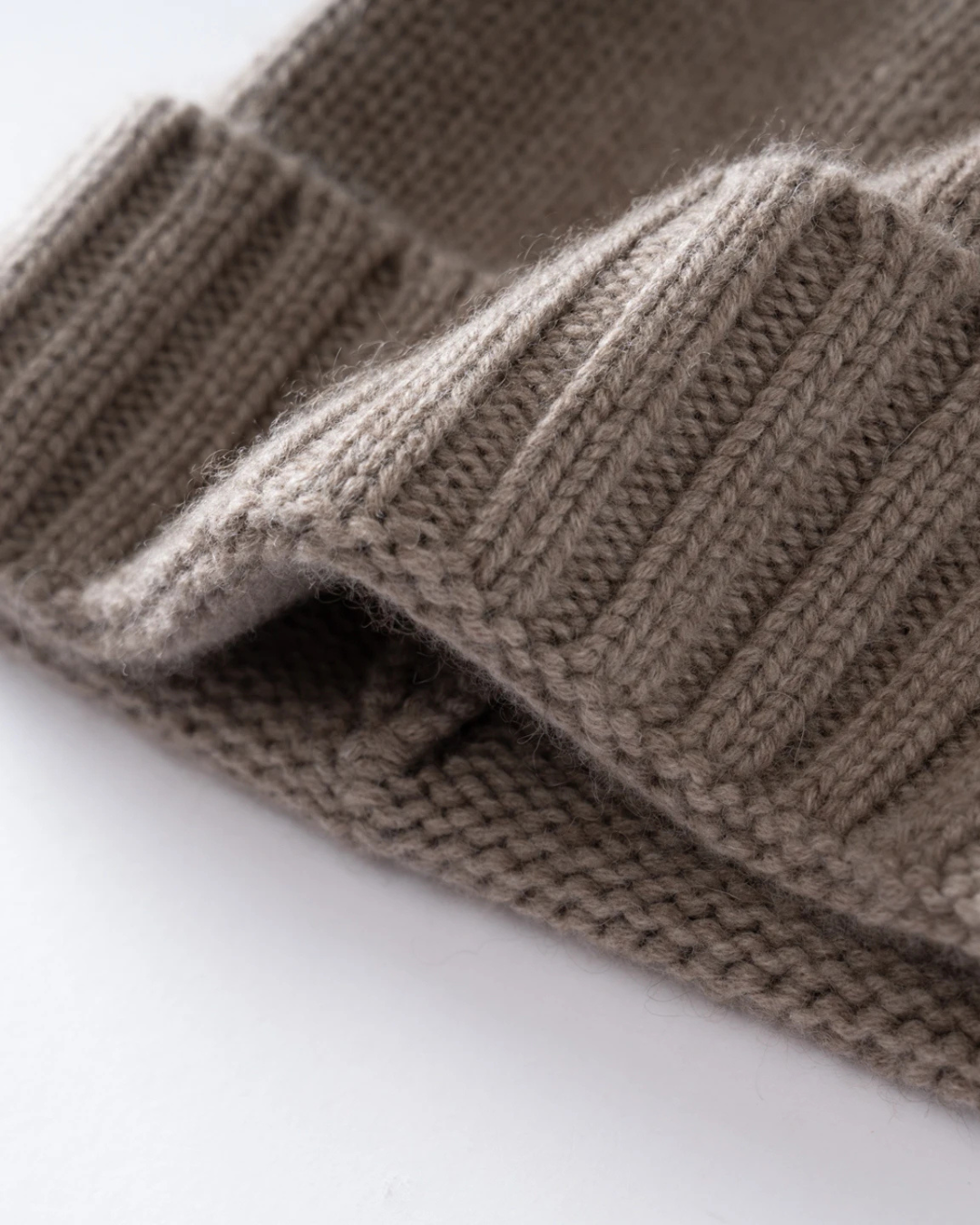 Gorro clásico de punto de cachemira