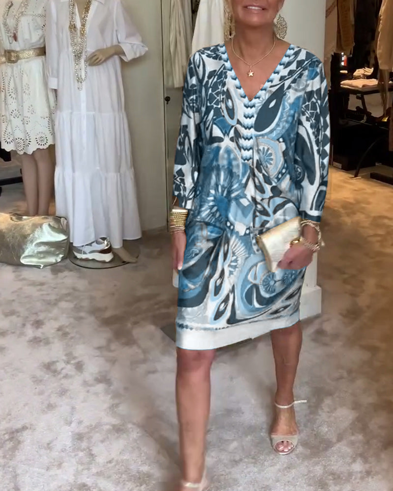 Vintage Vibe haljina – Elegantna i udobna za svaku priliku