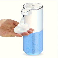 Weiße transparente Flasche-Schaumtyp