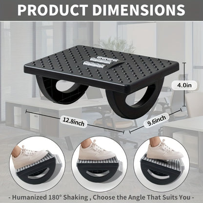 Ergonomische Fußstütze mit Massagerollen