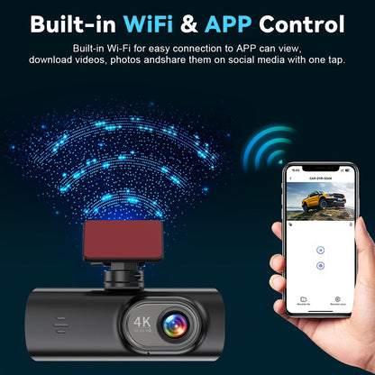 4K Ultra dashcam – Tanak sigurnosni uređaj i oštre slike na svakom putovanju