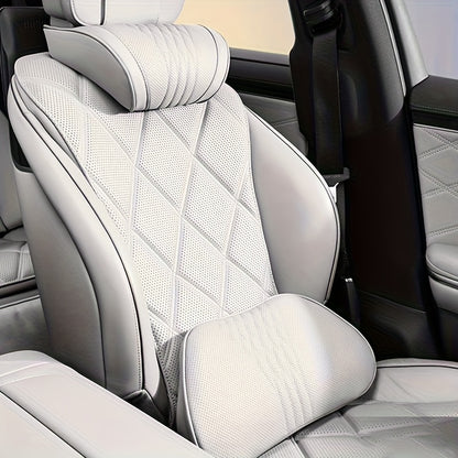 Auto-Nacken- und Lendenkissen Set mit Memory-Schaum