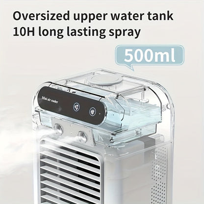Prijenosni mini klima uređaj – sve-u-jednom ovlaživač zraka i ventilator