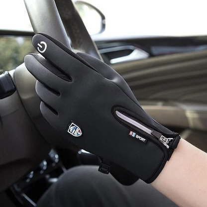Beheizbare Touchscreen-Handschuhe mit USB-Anschluss für Winteraktivitäten