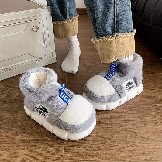 Warme Unisex Hausschuhe mit Cartoon-Motiv