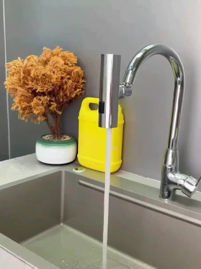 360° drehbarer Wasserhahn-Aufsatz mit 3 Strahlarten