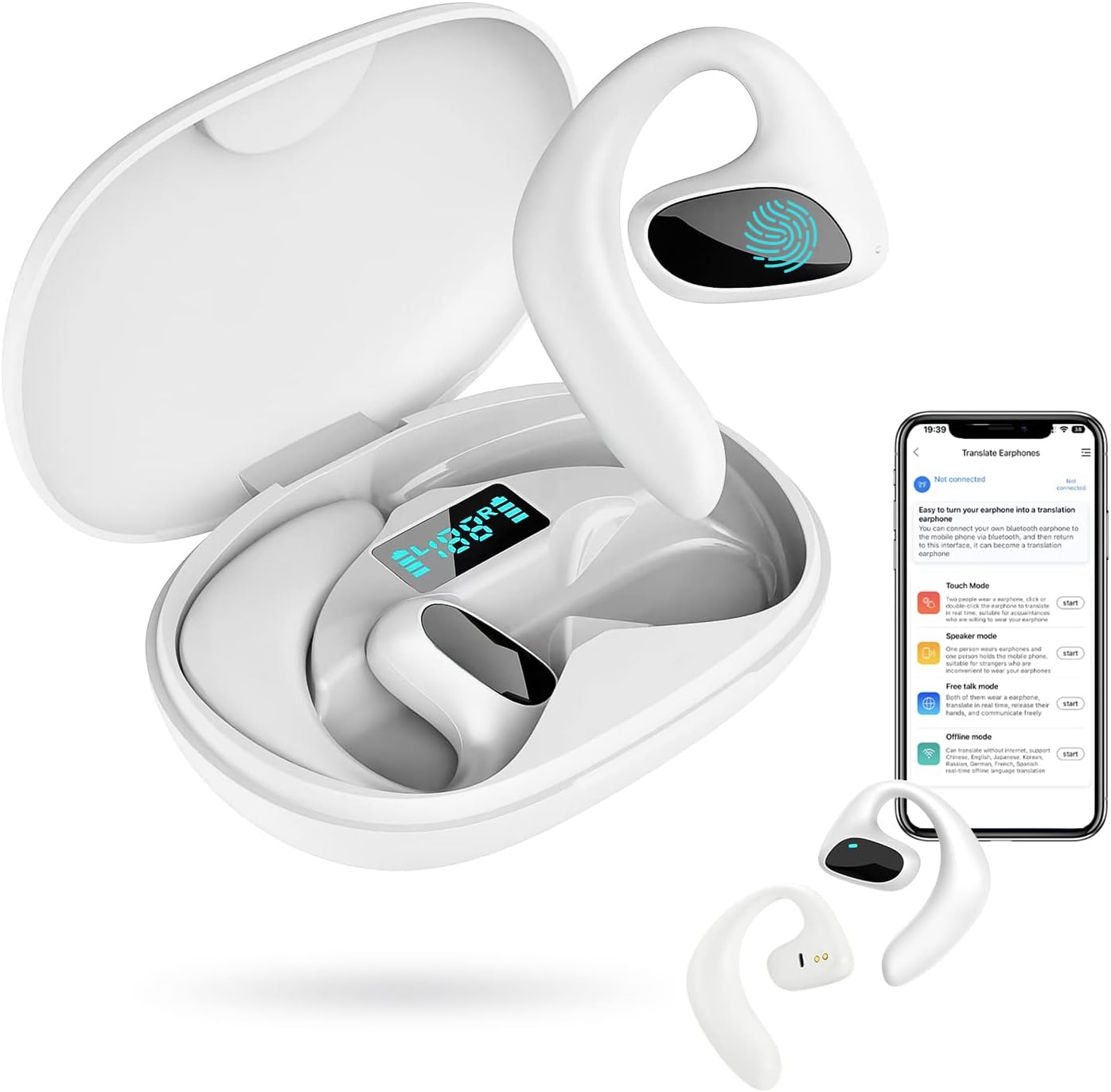 Auriculares de traducción inteligente: comprensión instantánea en más de 100 idiomas