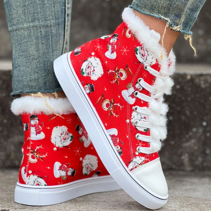 Sanne Weihnachts-Sneaker – Für Ein Fröhliches Winter-Outfit