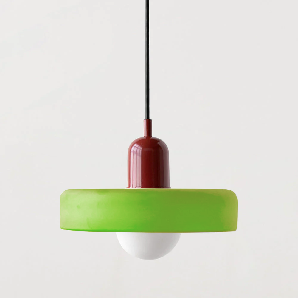ColorLoop viseća svjetiljka – Umjetnički Bauhaus luster s toplim svjetlom