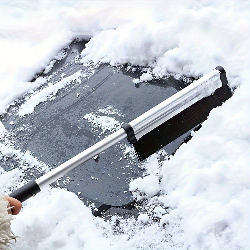 Ausziehbarer Auto Schneebesen mit Eiskratzer