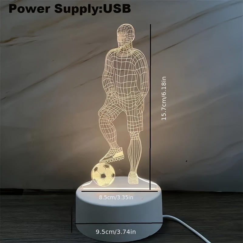 Nogometna 3D lampa – Za sportsku atmosferu