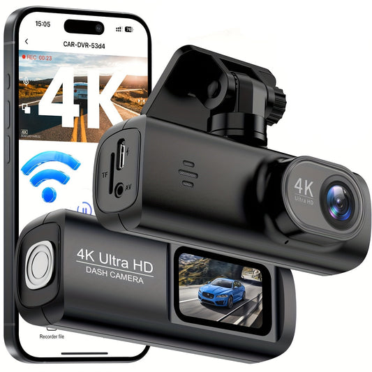 Dashcam Ultra 4K: seguridad elegante e imágenes nítidas en cada viaje