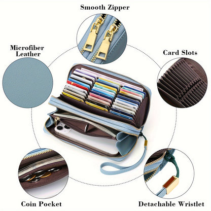 Cartera larga SecureHold: funcional y segura contra RFID