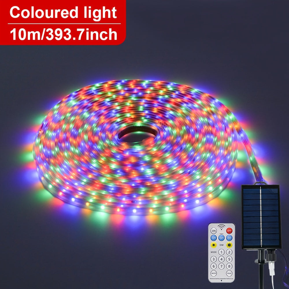 SolarGlow LED Lichterkette – Für kreative Außenbeleuchtung
