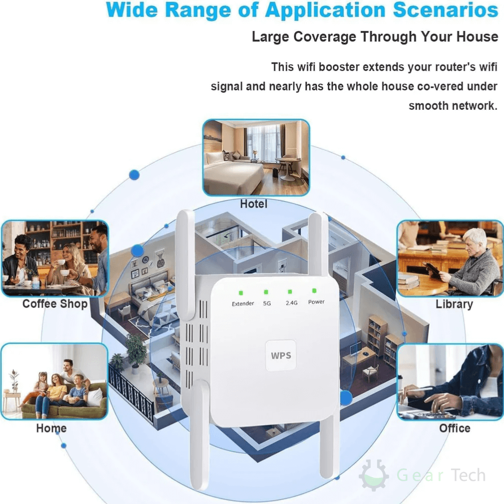 Amplificador Wi-Fi SpeedWave – Internet super-rápida em todas as divisões