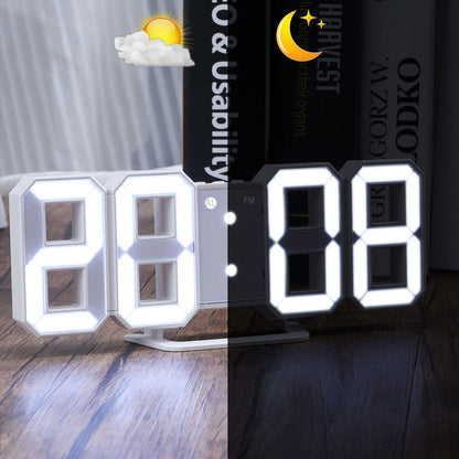 Smart 3D digitalni sat – Moderan dizajn za tvoj noćni ormarić