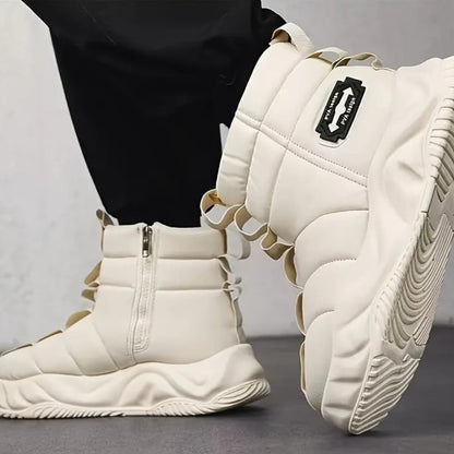 Botas de invierno forradas de caña alta