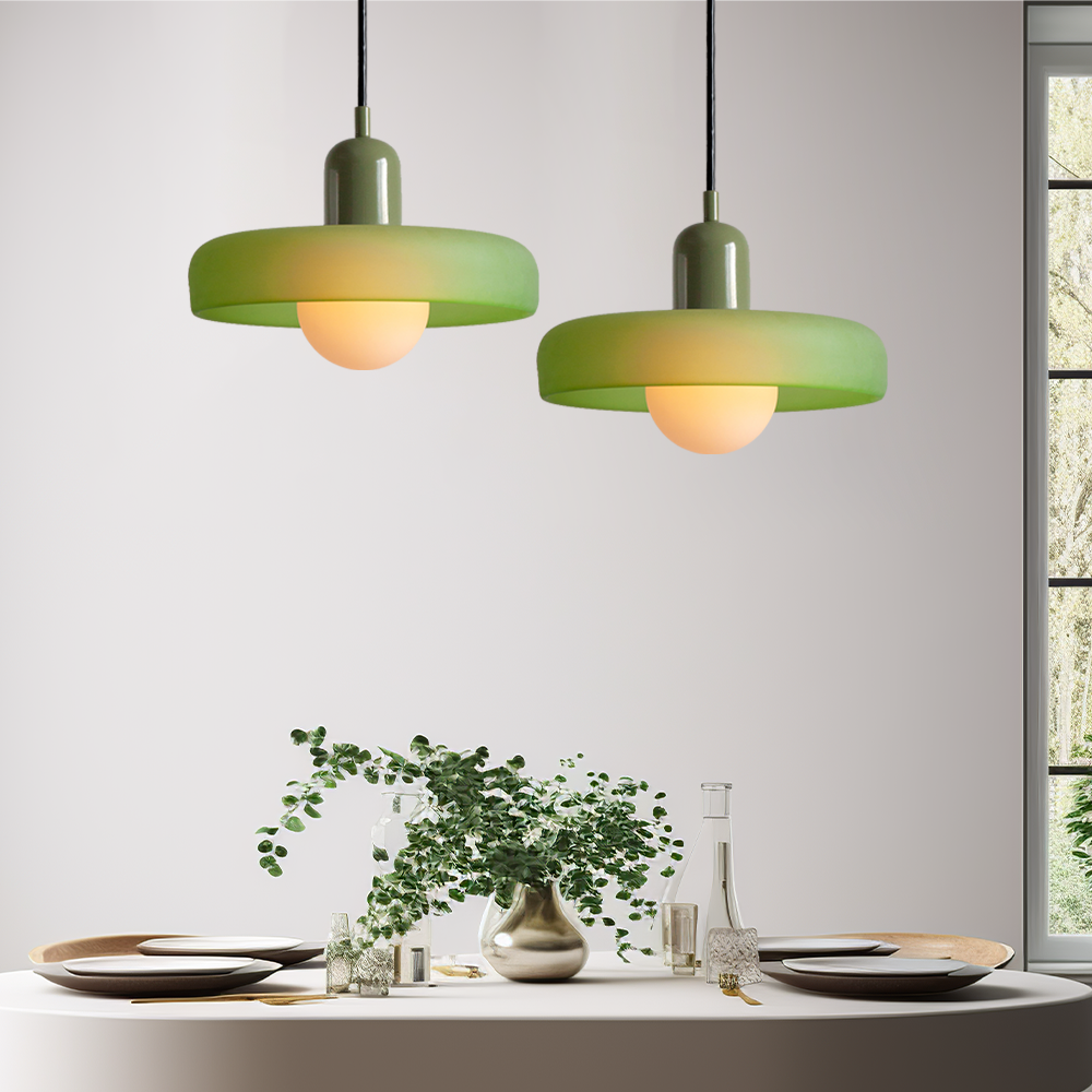 ColorLoop viseća svjetiljka – Umjetnički Bauhaus luster s toplim svjetlom