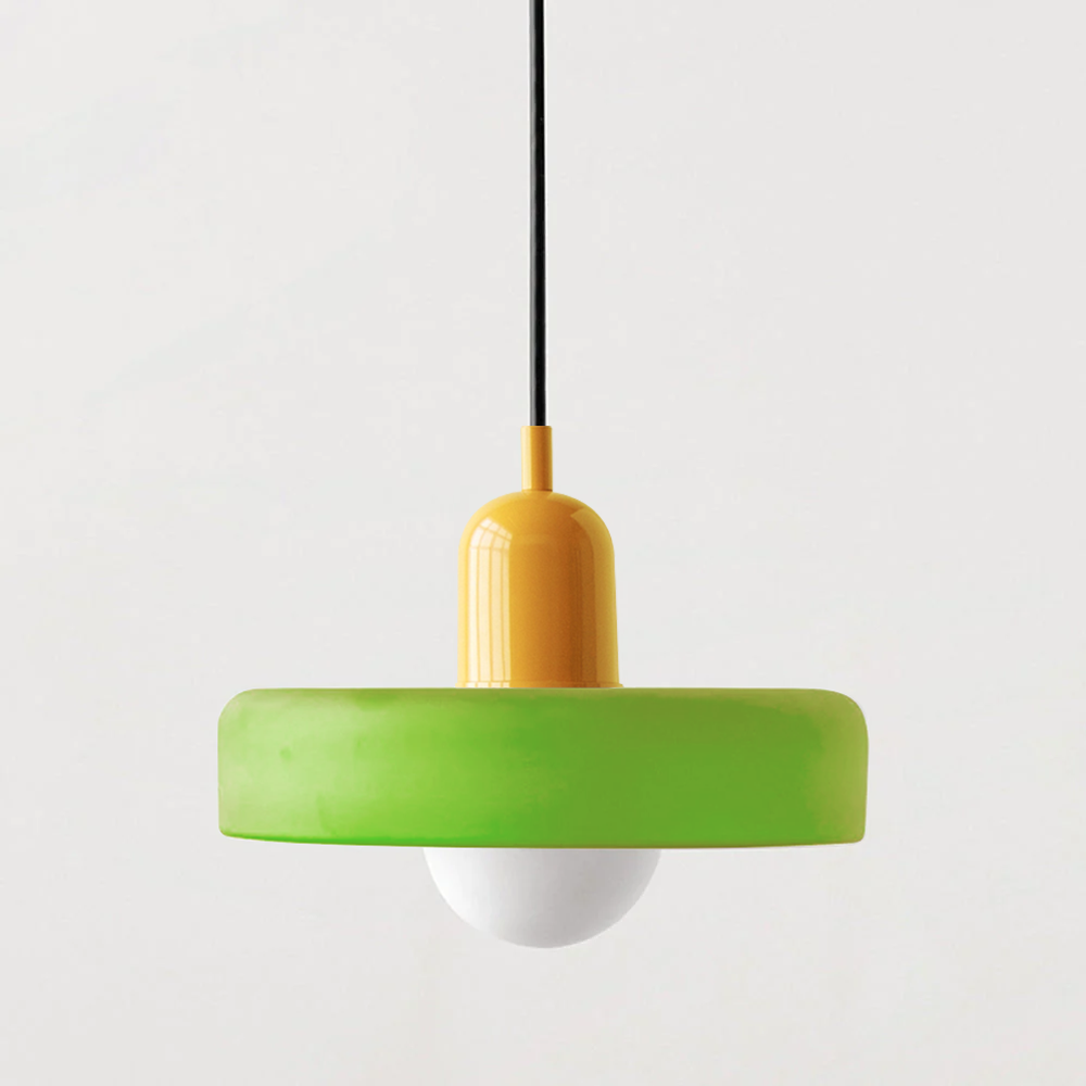 ColorLoop viseća svjetiljka – Umjetnički Bauhaus luster s toplim svjetlom
