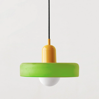 ColorLoop viseća svjetiljka – Umjetnički Bauhaus luster s toplim svjetlom