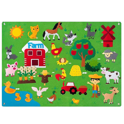 Muro de juegos educativos del Reino Animal - Creativo y educativo