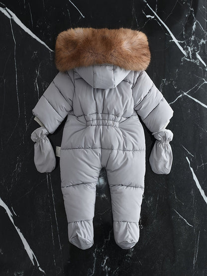 Frosty baby kombinezon – Luksuzni zimski kombinezon s kapuljačom za hladnije mjesece