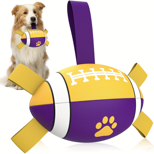 Paw-Perfect Play Football – Brinquedo de borracha durável para cães
