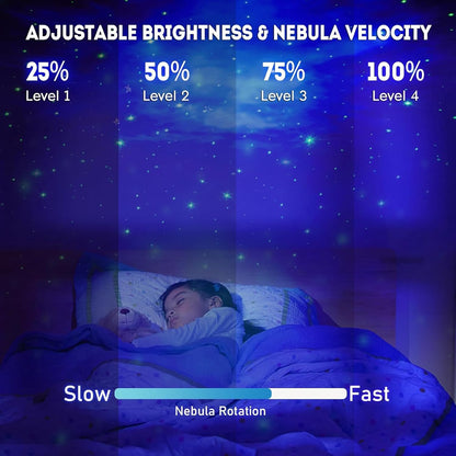 Proyector StarGlo: lleva el cielo estrellado a tu habitación