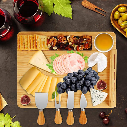 BambooServe set za posluživanje sira – Stilski i funkcionalno uživanje