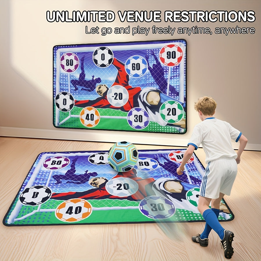 Fußball-Zielwurfspiel für Kinder