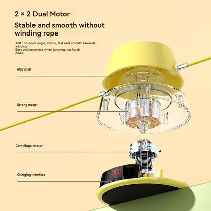 JumpSmart Elektronička Uže za Skakanje – Bežično s Digitalnim Brojačem i Daljinskim