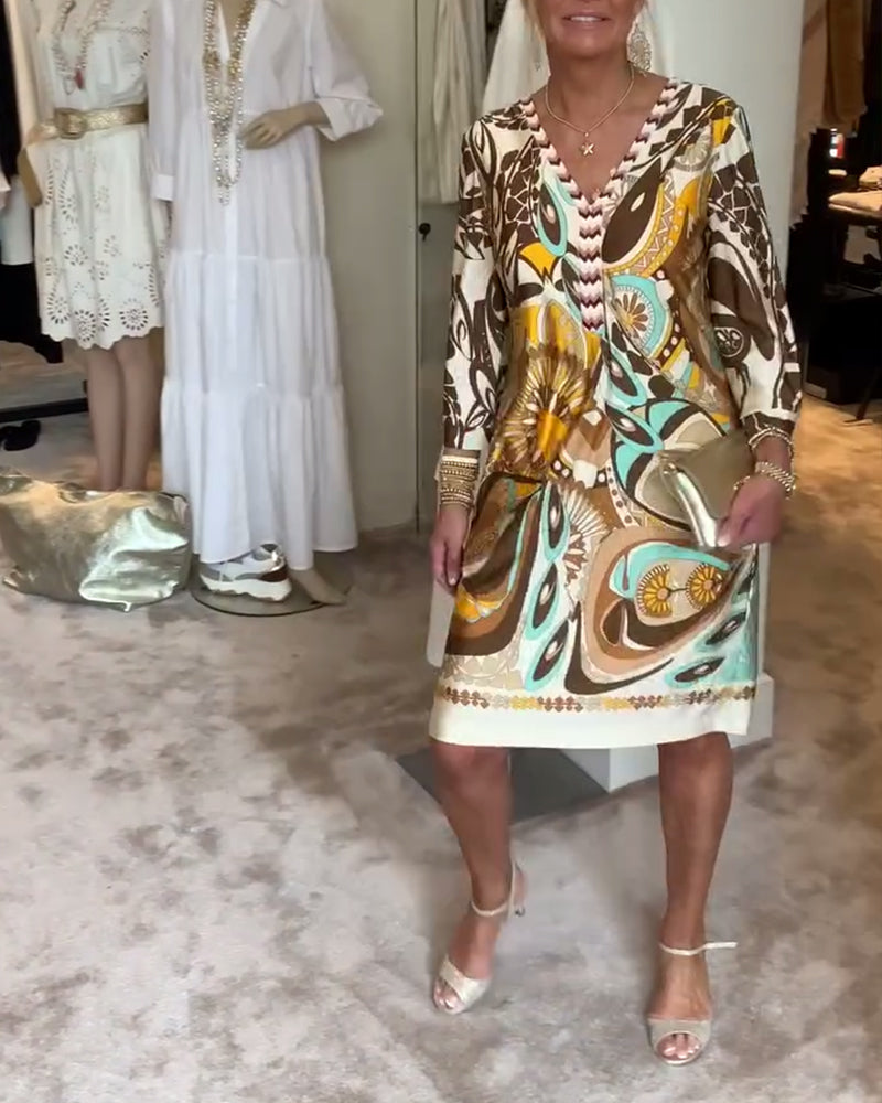 Vintage Vibe haljina – Elegantna i udobna za svaku priliku