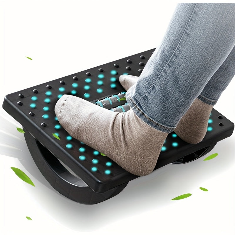 Ergonomische Fußstütze mit Massagerollen