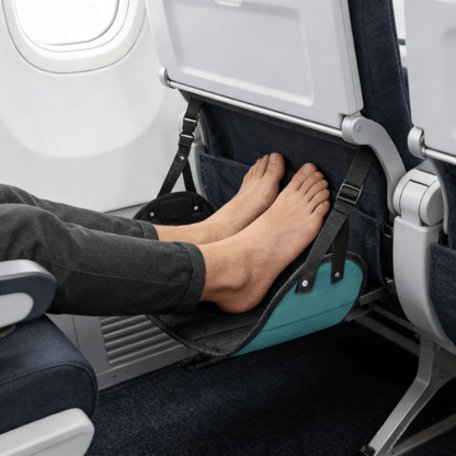 Rede para os pés ajustável para viagens