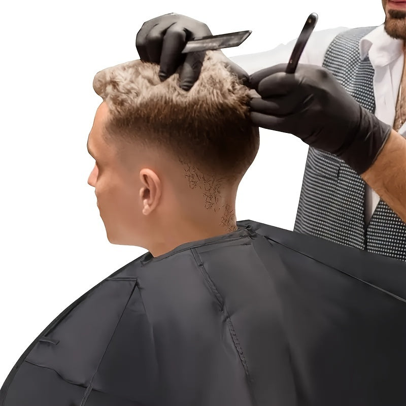 Haarschneideumhang mit Haarauffangrand