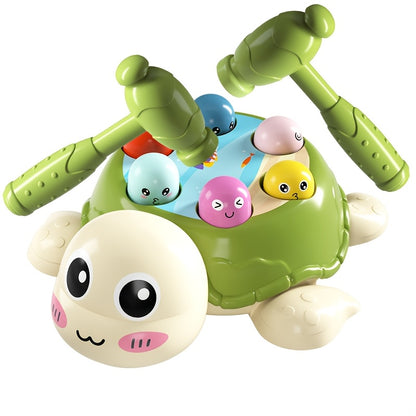 Interaktives Schildkröten-Hammerspiel für Kinder
