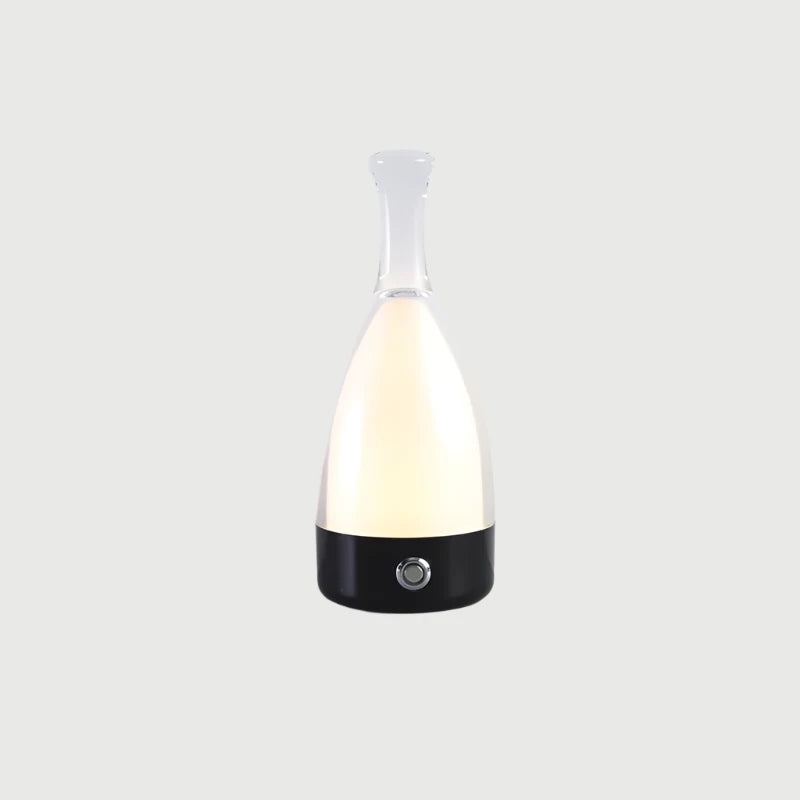 Linterna LED recargable con luz blanca cálida