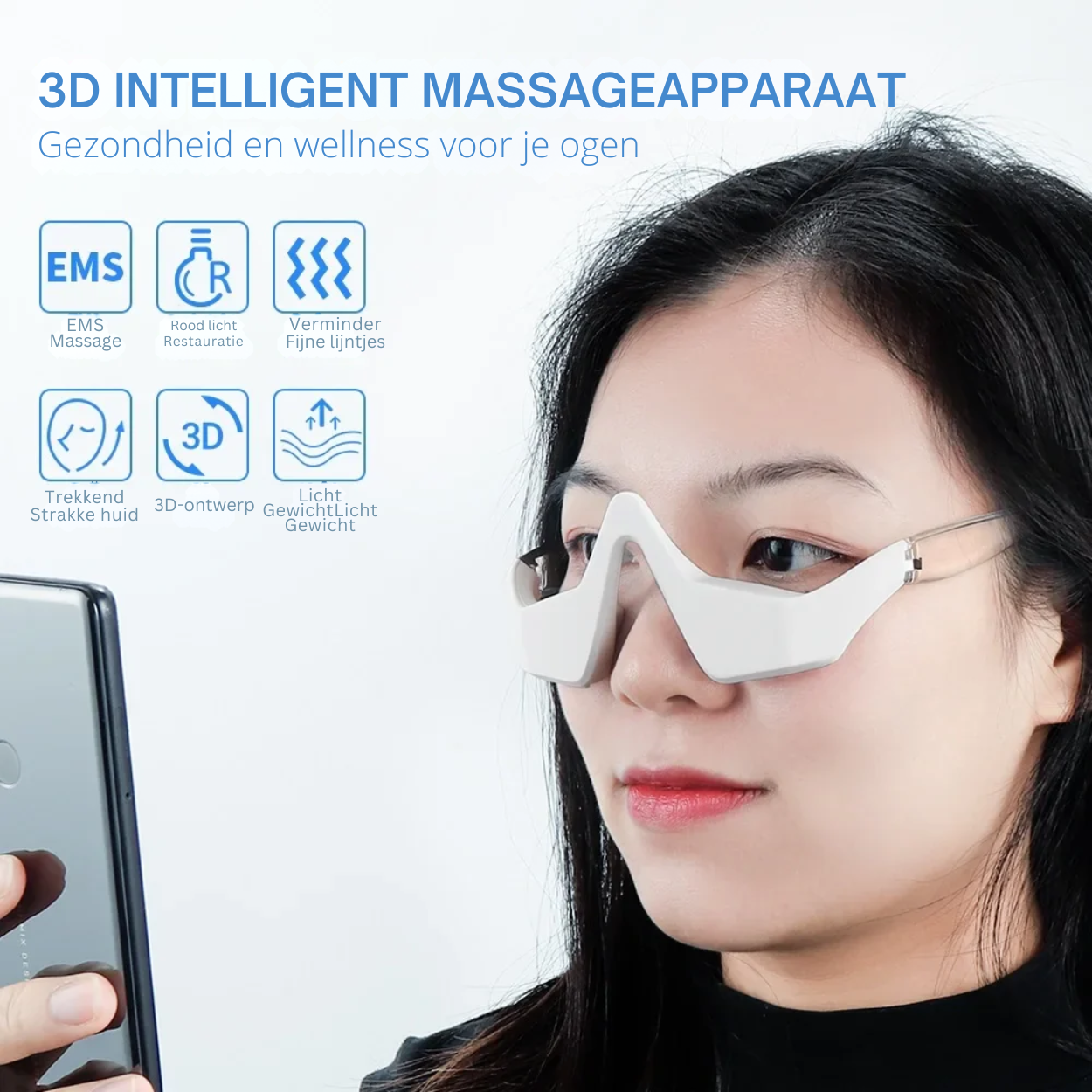 VitalGlow – Gafas de terapia de luz roja para el bienestar y la relajación