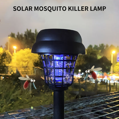 Solarna lampa za uništavanje insekata – Duo zamka za komarce i muhe
