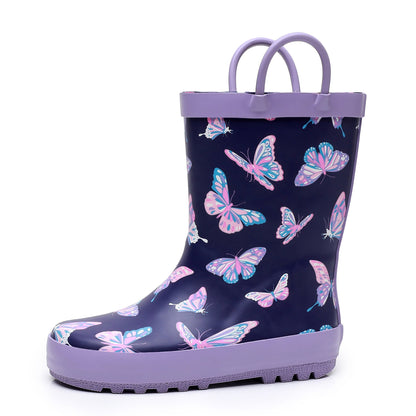 Botas de lluvia Butterfly Joy para niños: protección lúdica para