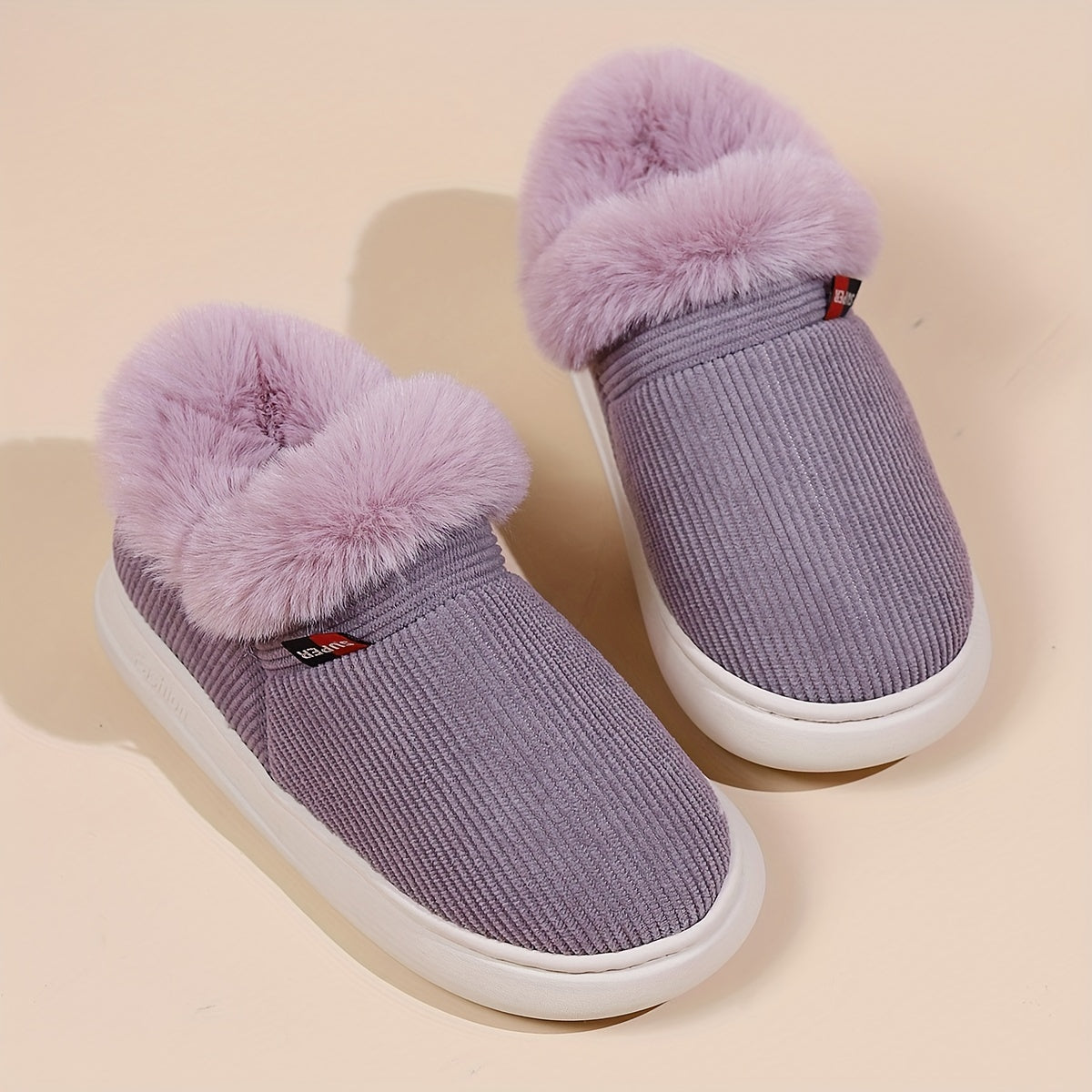 Pantuflas Liza Fluffy: calidez y comodidad para mujer