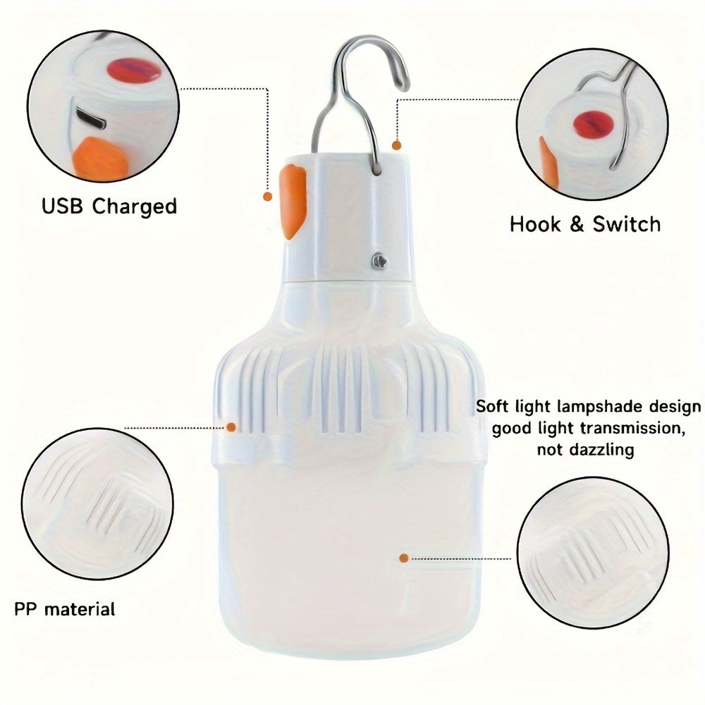 Lampa za kampiranje Lichtkracht Pro – S podesivim svjetlom i USB punjenjem