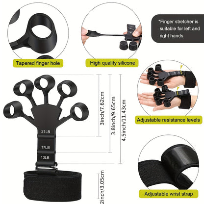 PowerGrip Set za Trening Ruku – 5-u-1 za Jake Ruke i Podlaktice