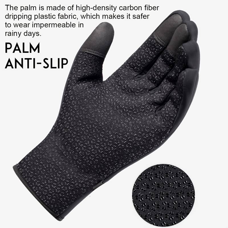 Beheizbare Touchscreen-Handschuhe mit USB-Anschluss für Winteraktivitäten